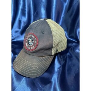 Columbus Clippers 47 Brand Baseball Hat Cap Navy Blue Trucker Strapback Men's